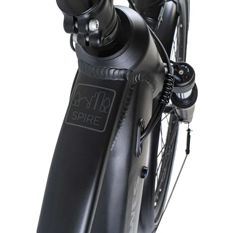 Dawes Spire 1.0  Electric 700c Bike Black -7